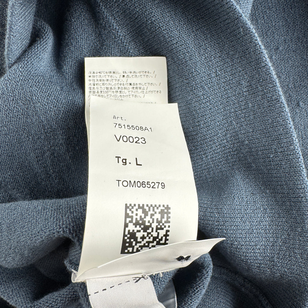 Stone Island Blue Knit Sweater (L)