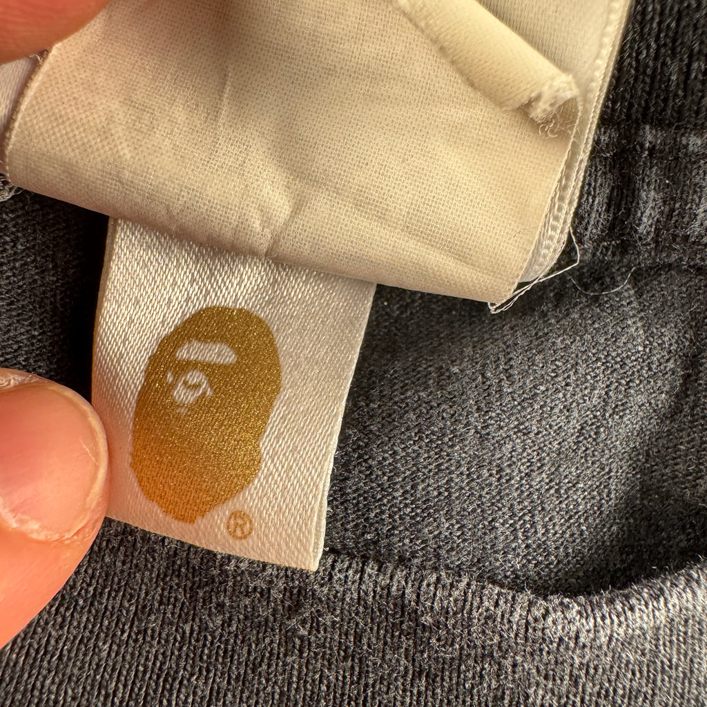 BAPE Camo College Black Tee (M)
