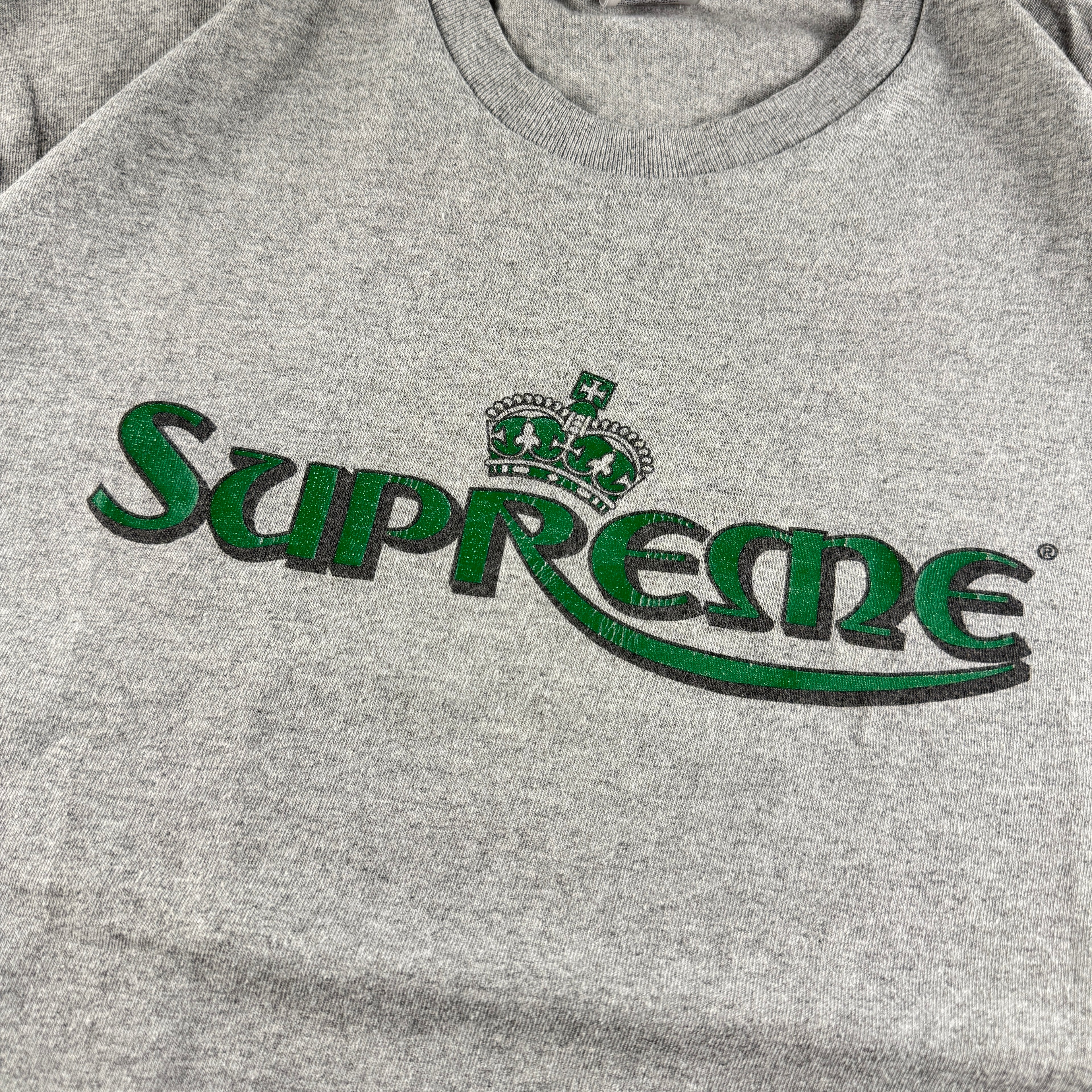 Supreme Crown Grey Tee (L)