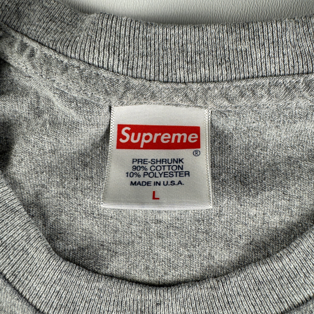 Supreme Crown Grey Tee (L)