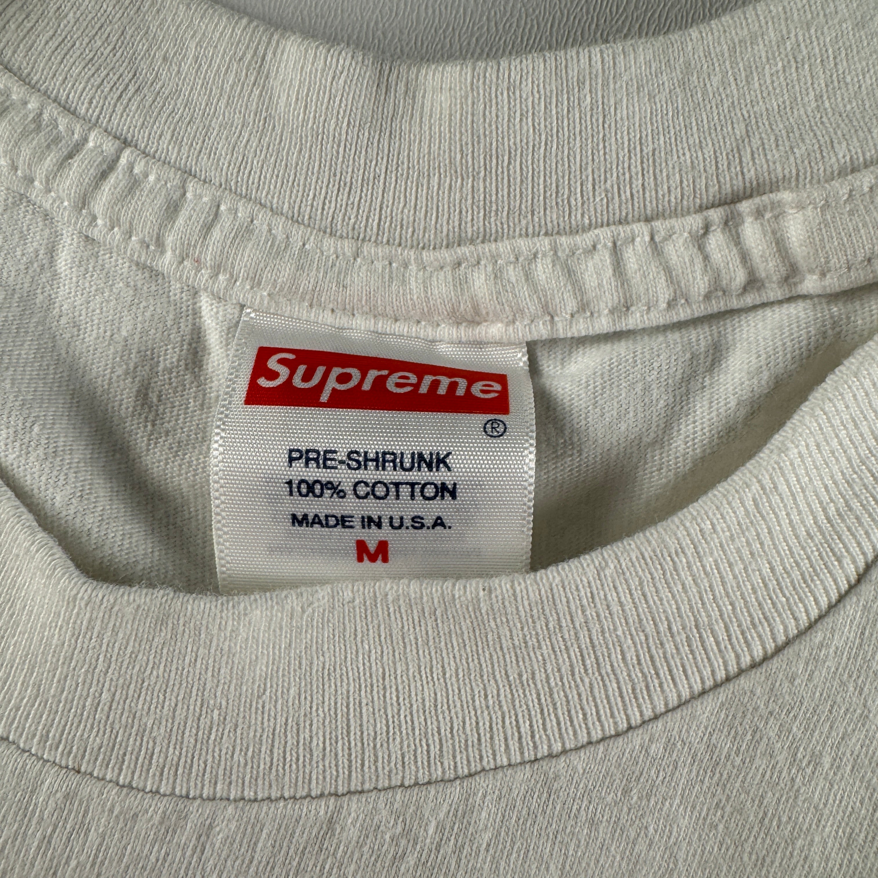 Supreme Futura Box Logo White Tee (M)