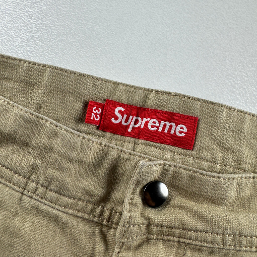 Supreme Beige Cargo Short (32)