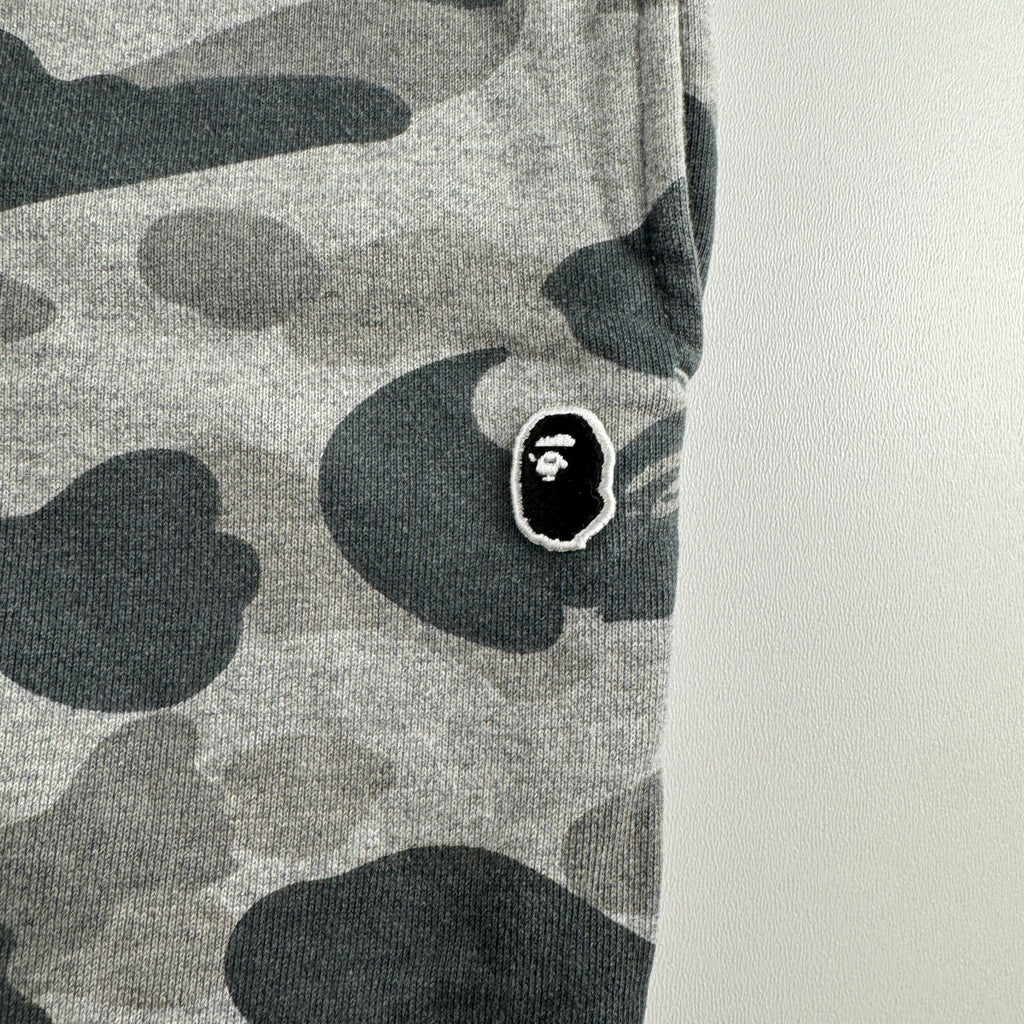 BAPE Grey Camo Sweat Pants (L)