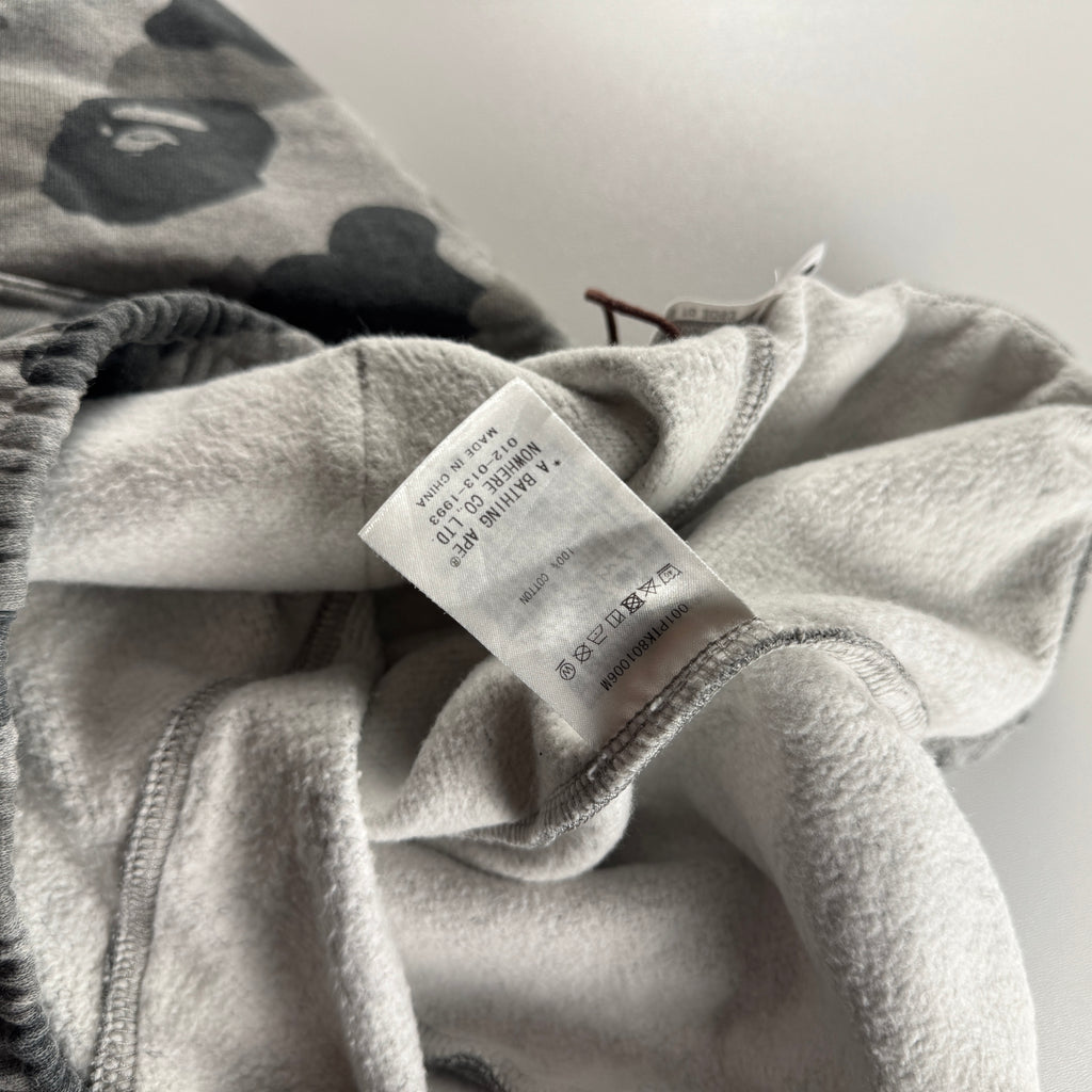 BAPE Grey Camo Sweat Pants (L)