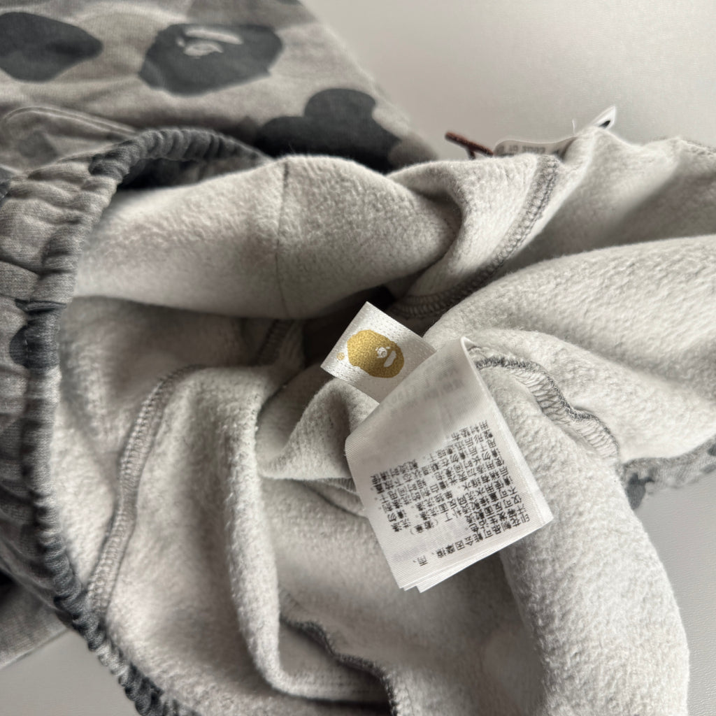 BAPE Grey Camo Sweat Pants (L)