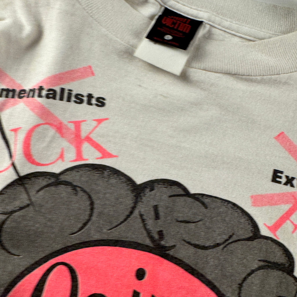 Saint Michael Brain White L/S Tee (L)