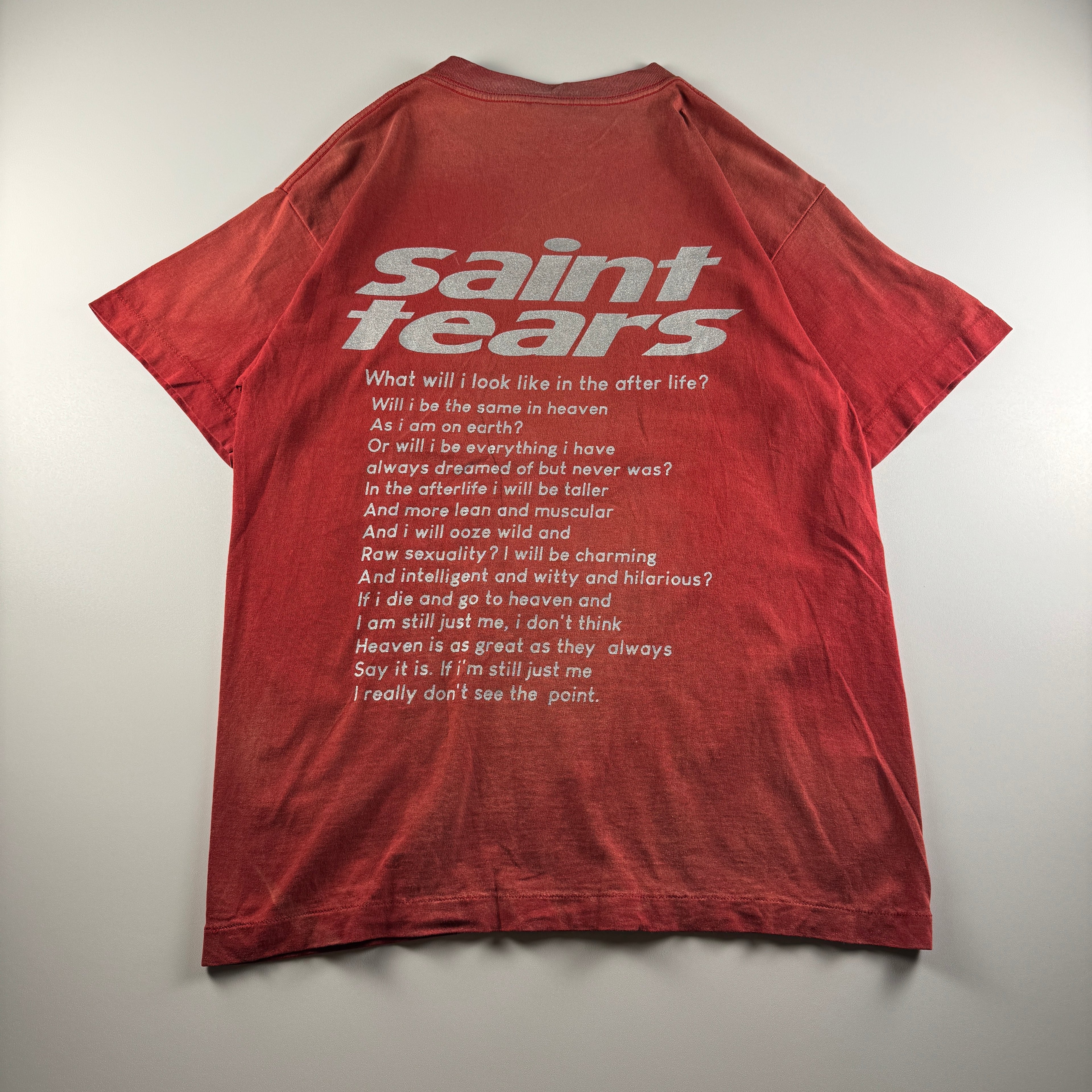 Saint-Michael x Denim Tears Red Tee (M)