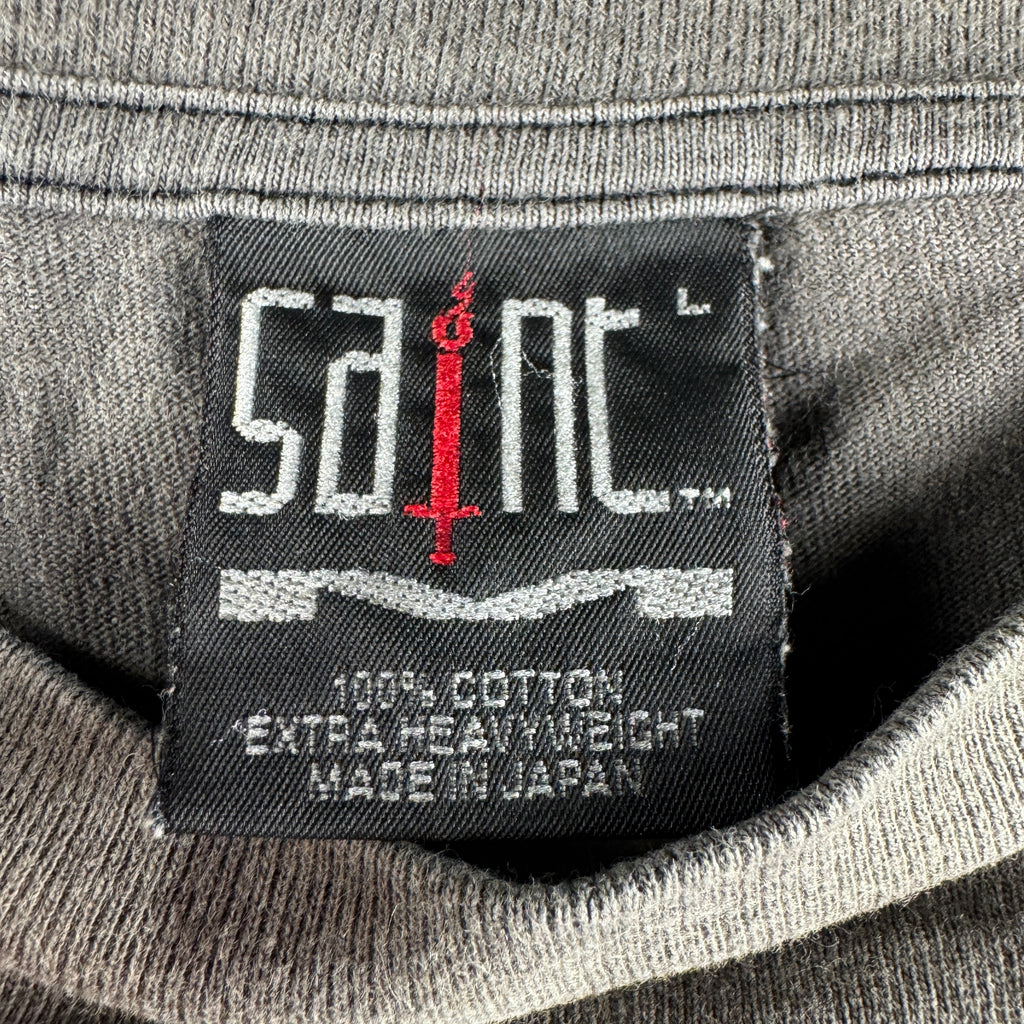 Saint Michael Death is the Mother of Beauty Grey Tee (L)