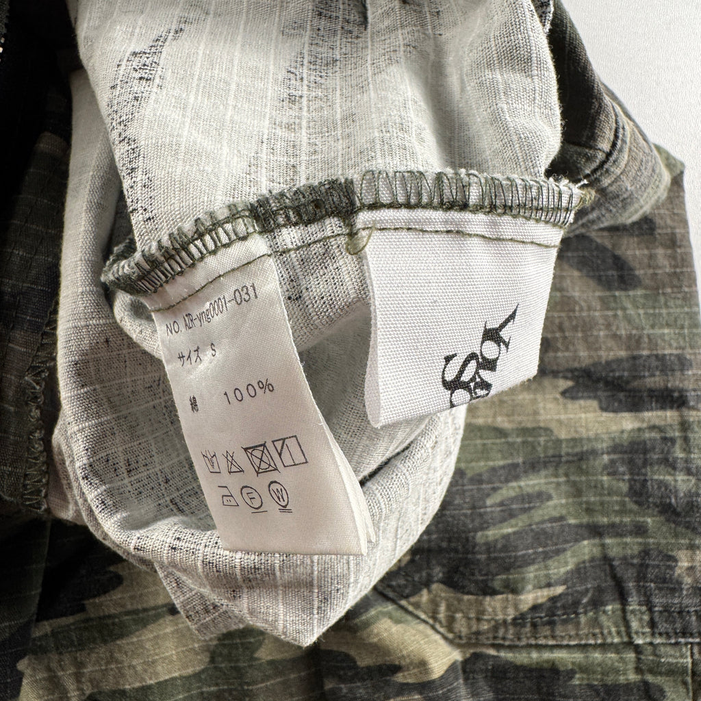 Younger Song Green Camo Rip Stop Pants (S)