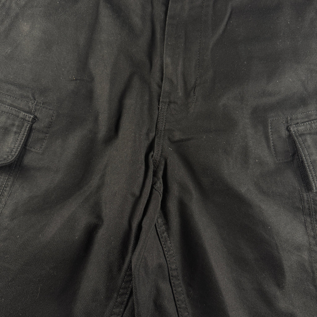 BAPE "Black" Japan Fabric Black Cargo Short (S)