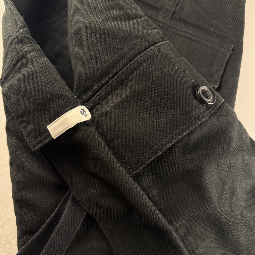 BAPE "Black" Japan Fabric Black Cargo Short (S)