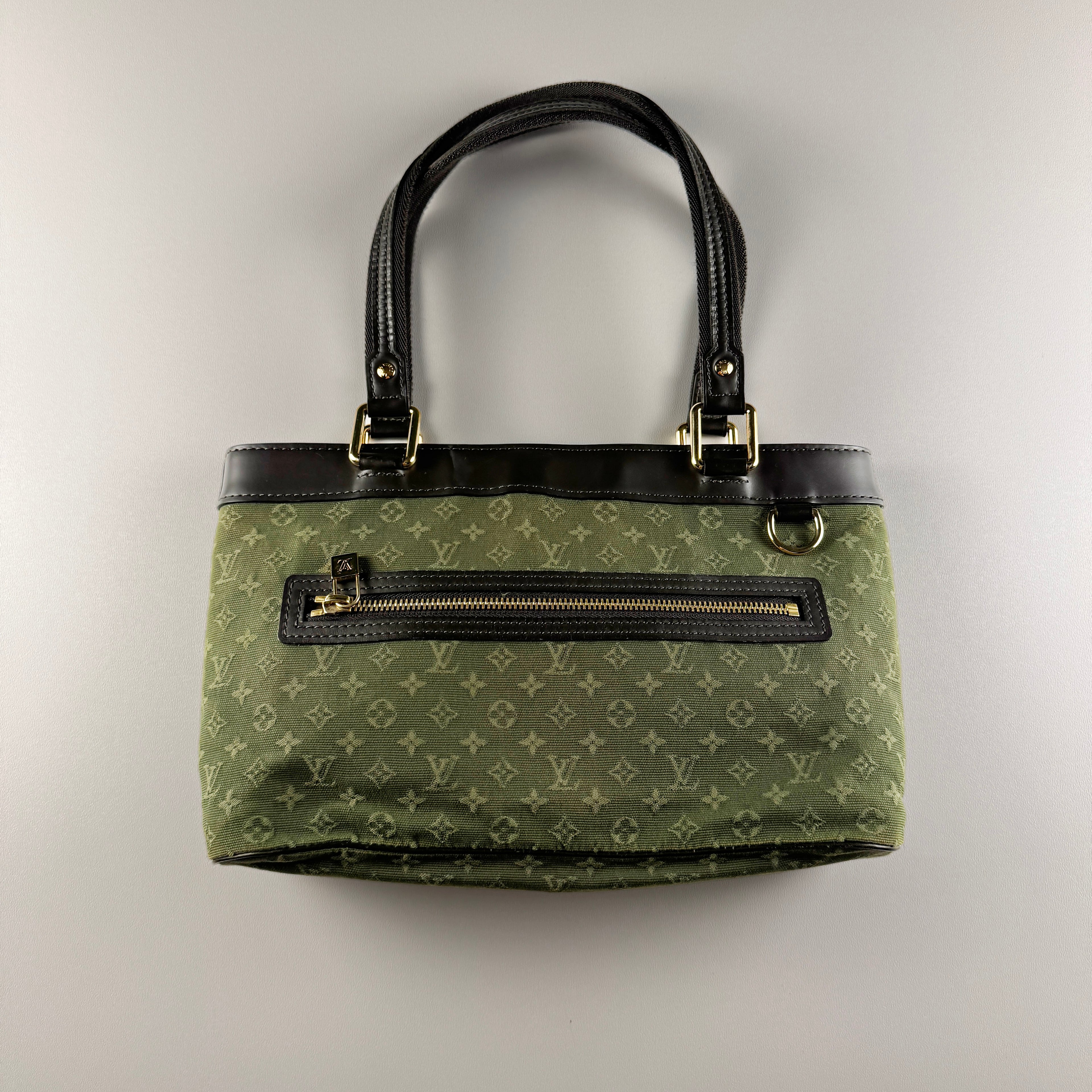 Louis Vuitton Monogram Green Mini Lucille PM