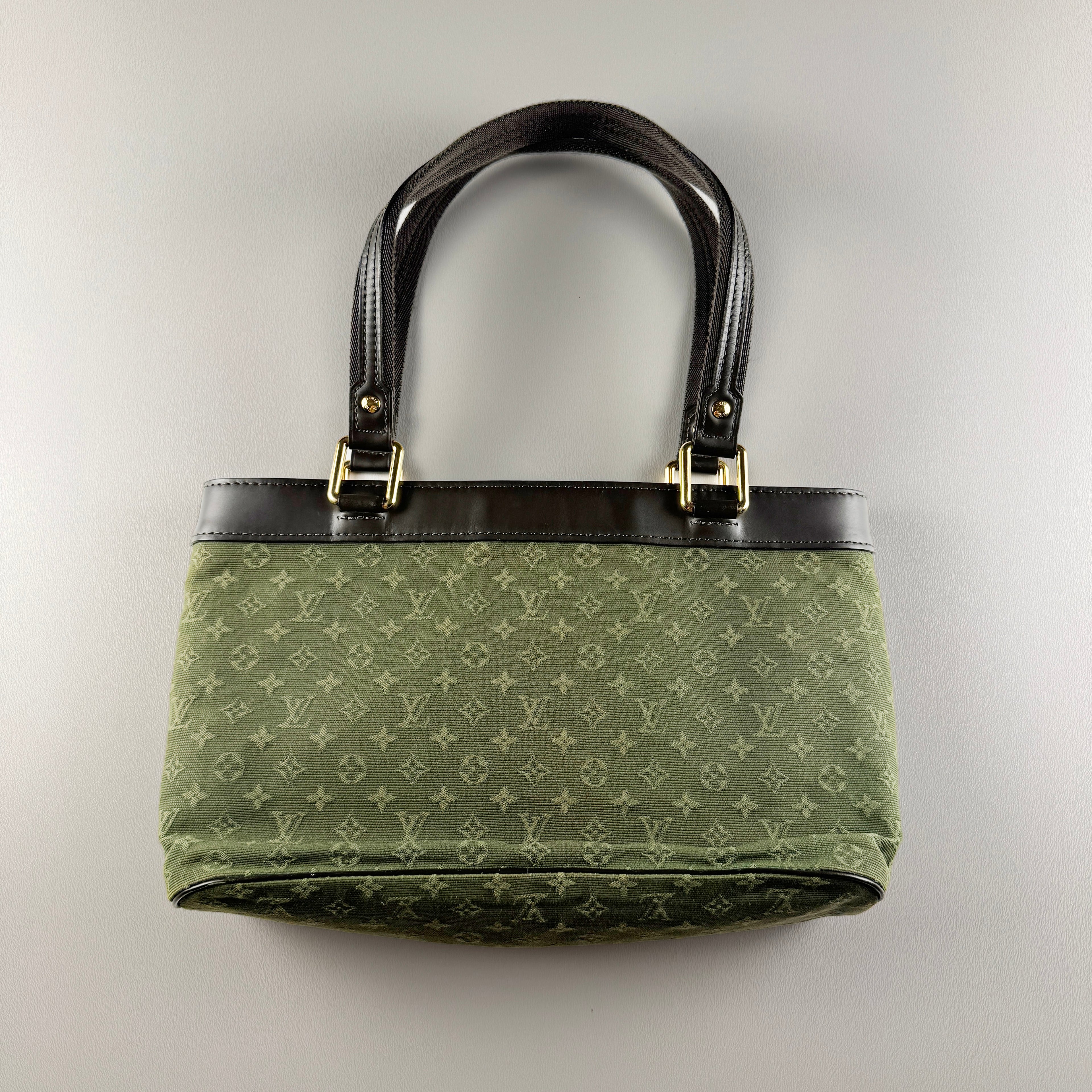 Louis Vuitton Monogram Green Mini Lucille PM