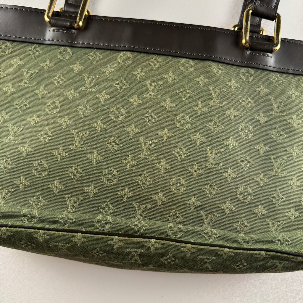 Louis Vuitton Monogram Green Mini Lucille PM