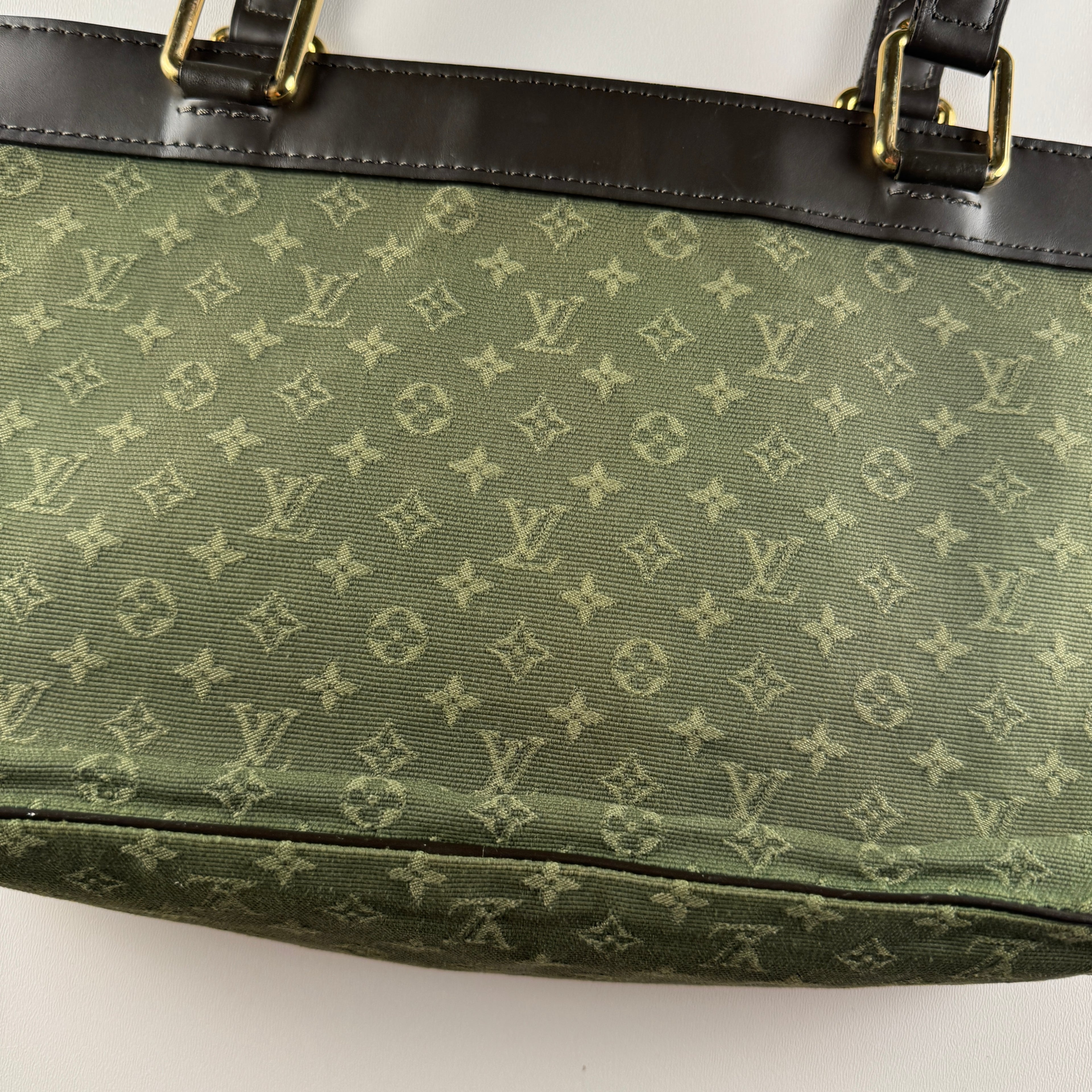 Louis Vuitton Monogram Green Mini Lucille PM