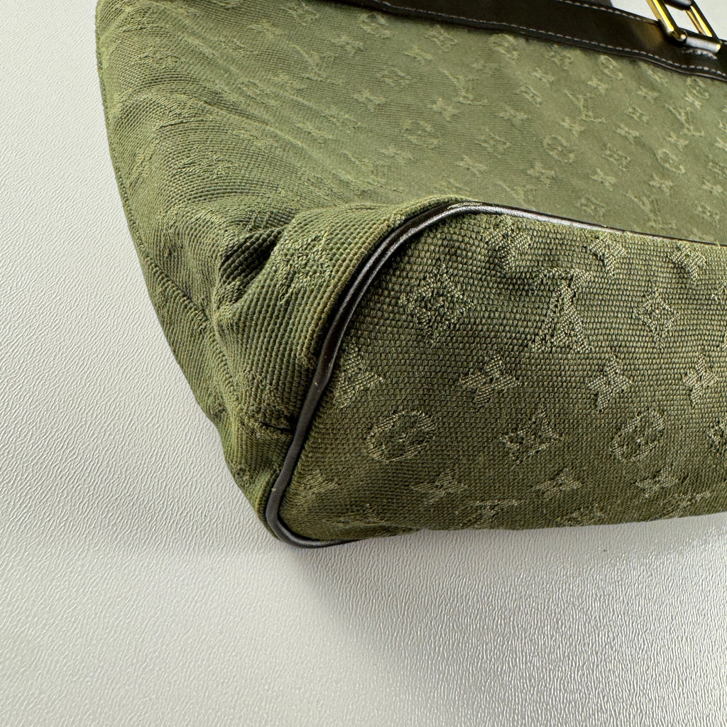 Louis Vuitton Monogram Green Mini Lucille PM