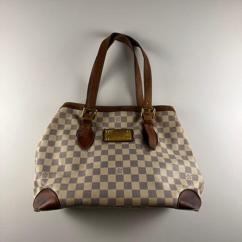 Louis Vuitton Hampstead MM Damier Azur Bag