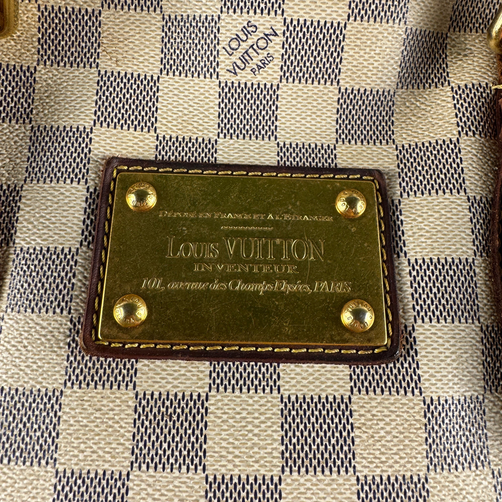 Louis Vuitton Hampstead MM Damier Azur Bag
