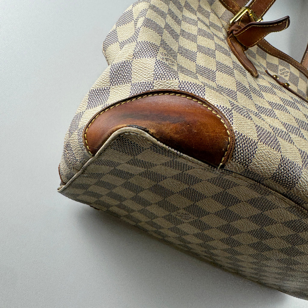 Louis Vuitton Hampstead MM Damier Azur Bag