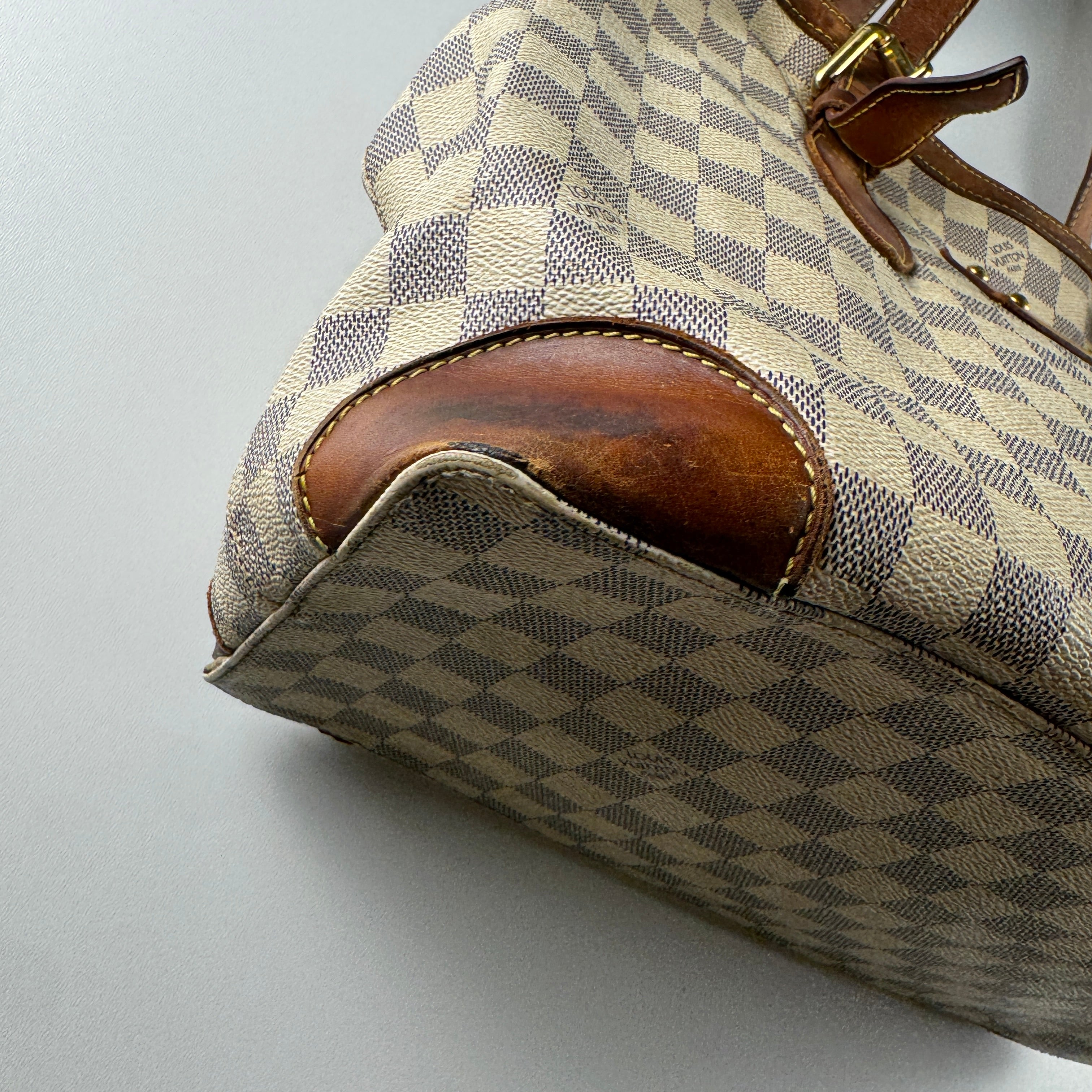 Louis Vuitton Hampstead MM Damier Azur Bag