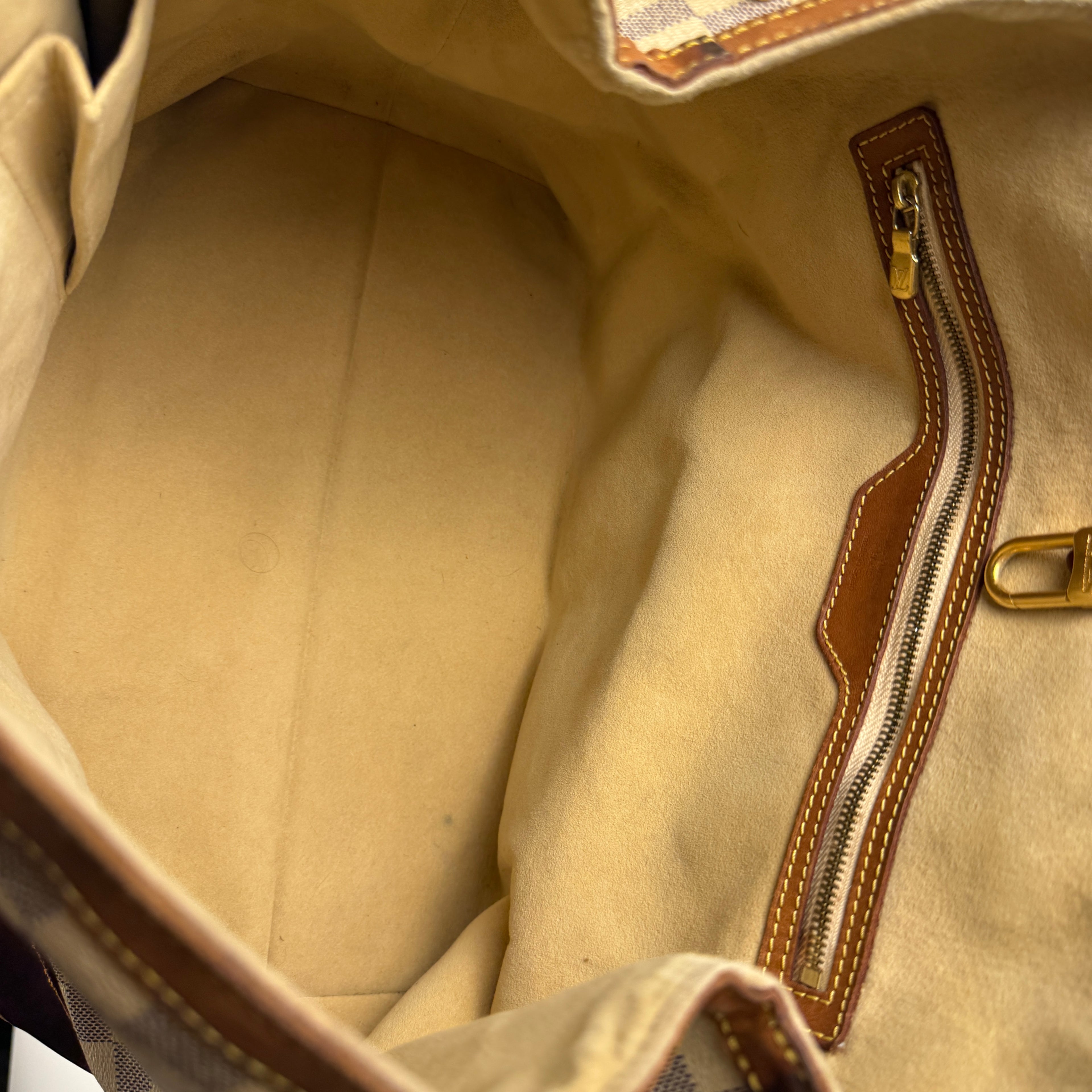 Louis Vuitton Hampstead MM Damier Azur Bag
