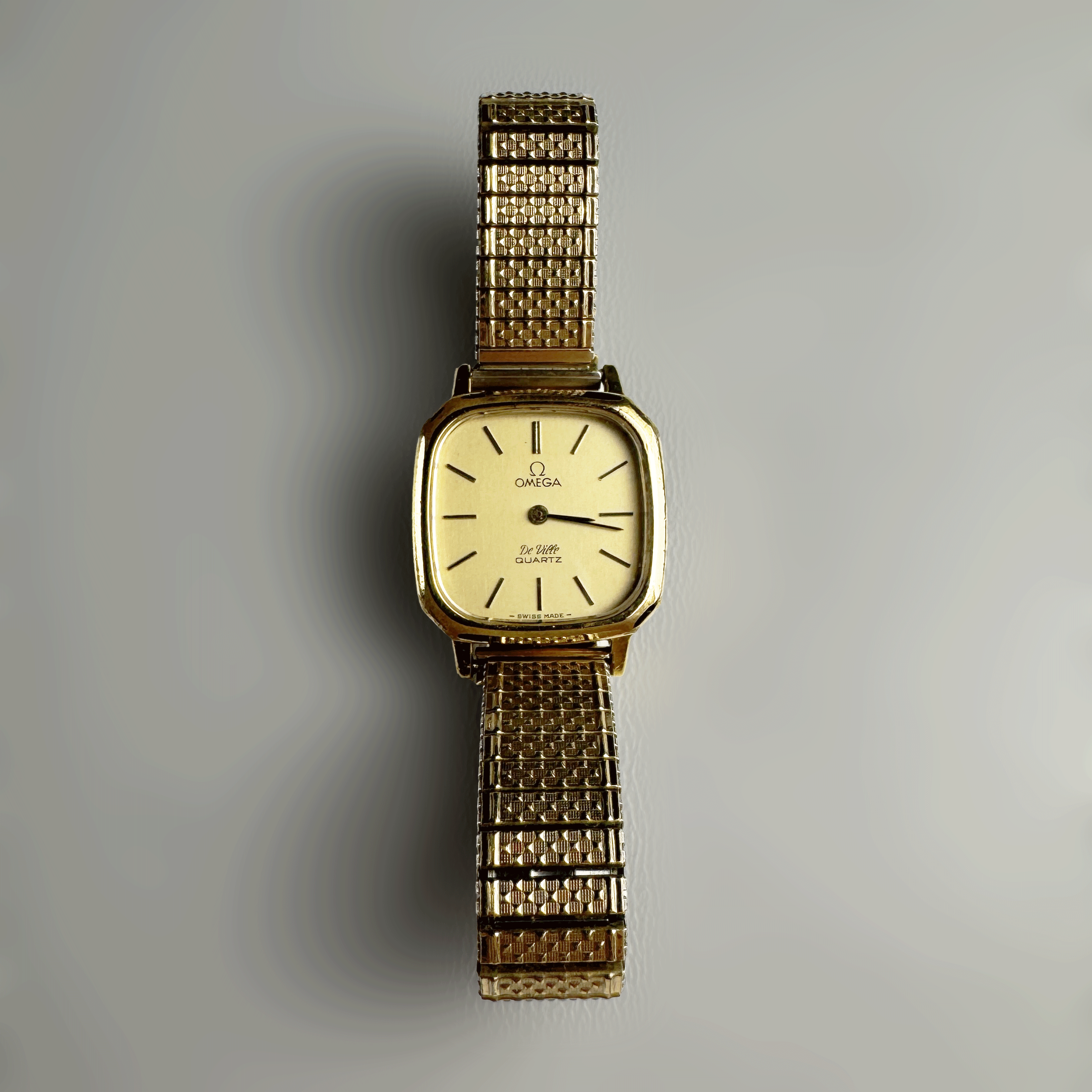 Omega De Ville Square Push Ladies Watch