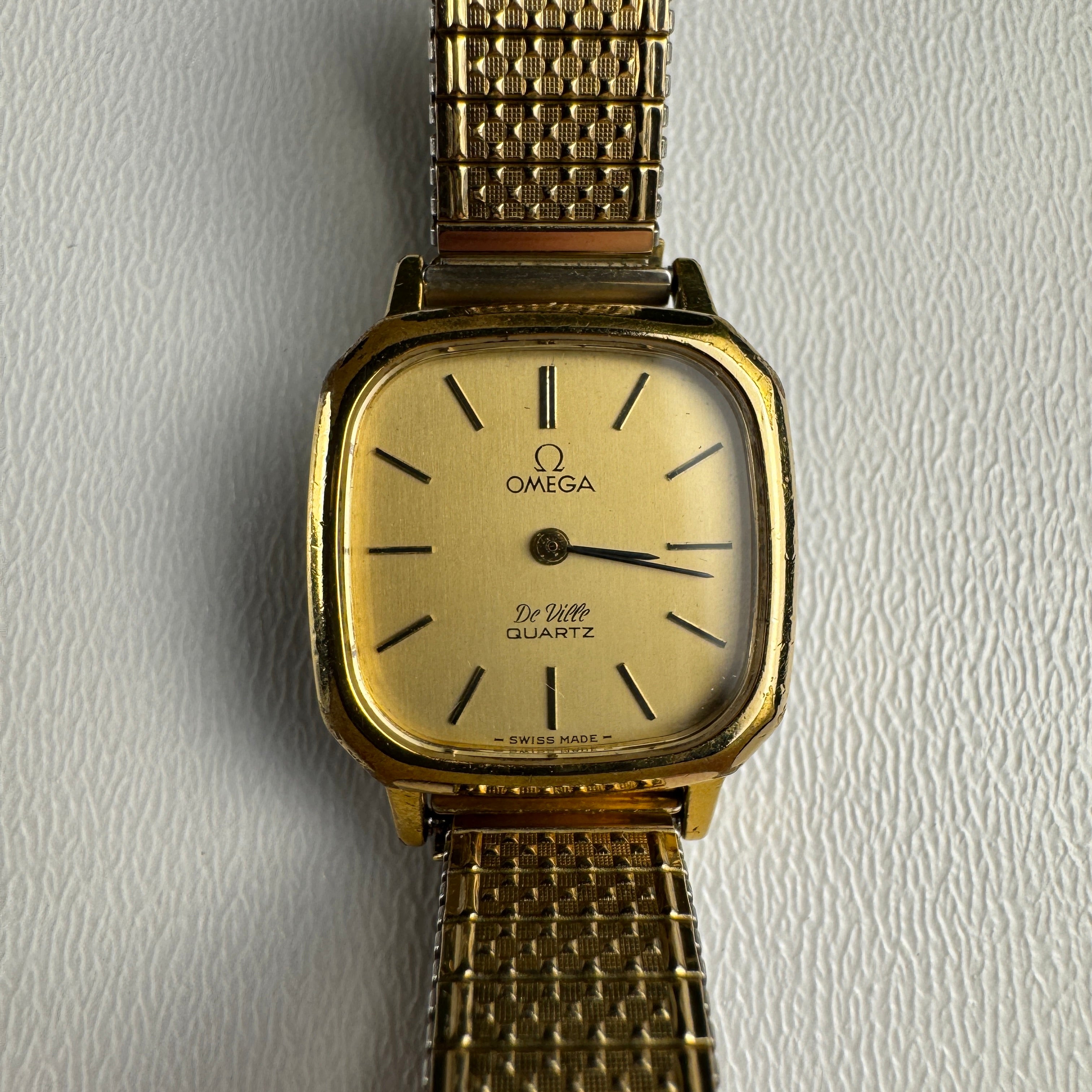 Omega De Ville Square Push Ladies Watch