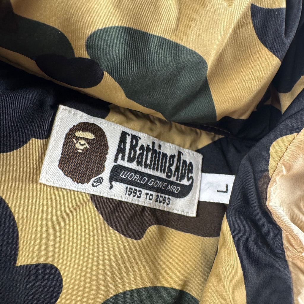 BAPE Beige Sleeveless Jacket (L)