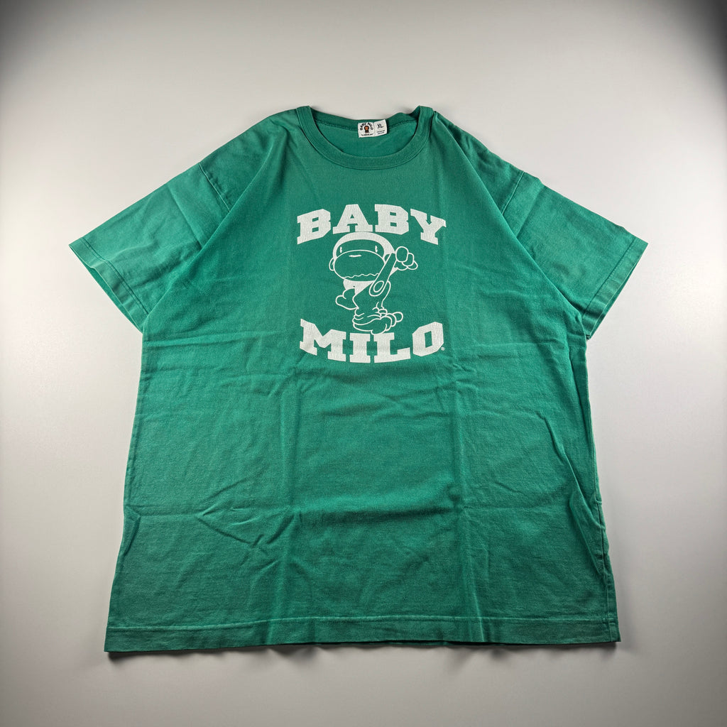 BAPE Baby Milo Vintage Green Tee (XL)