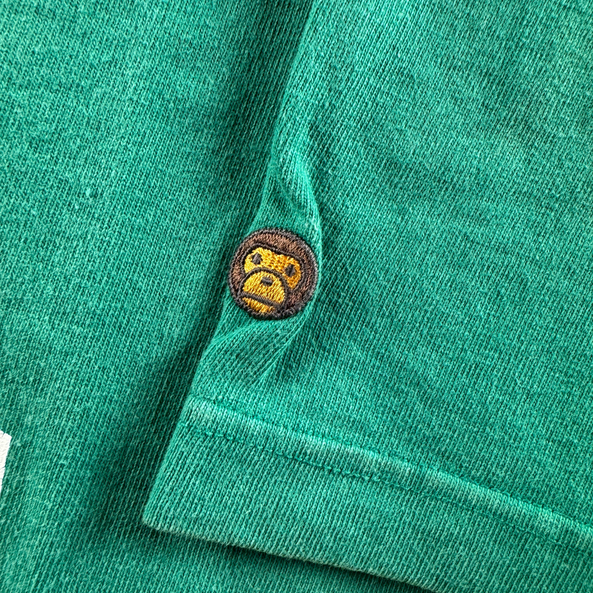 BAPE Baby Milo Vintage Green Tee (XL)