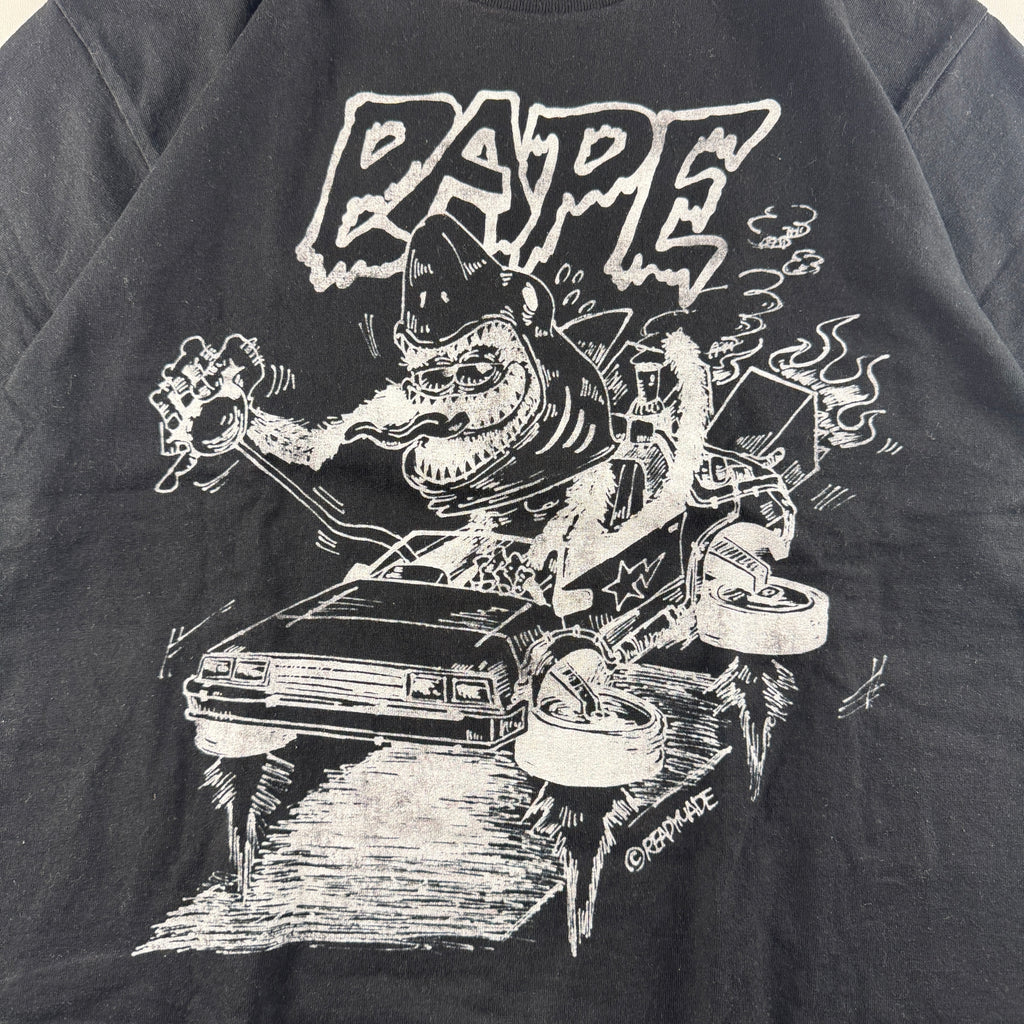 BAPE x Readymade Shark Black Oversized Tee (M)
