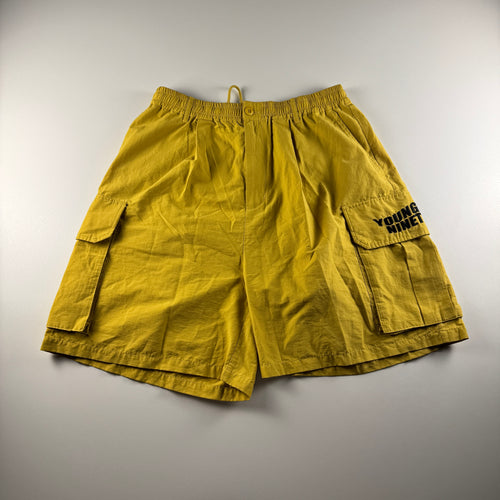 9090 x Younger Song Yellow Shorts (L)