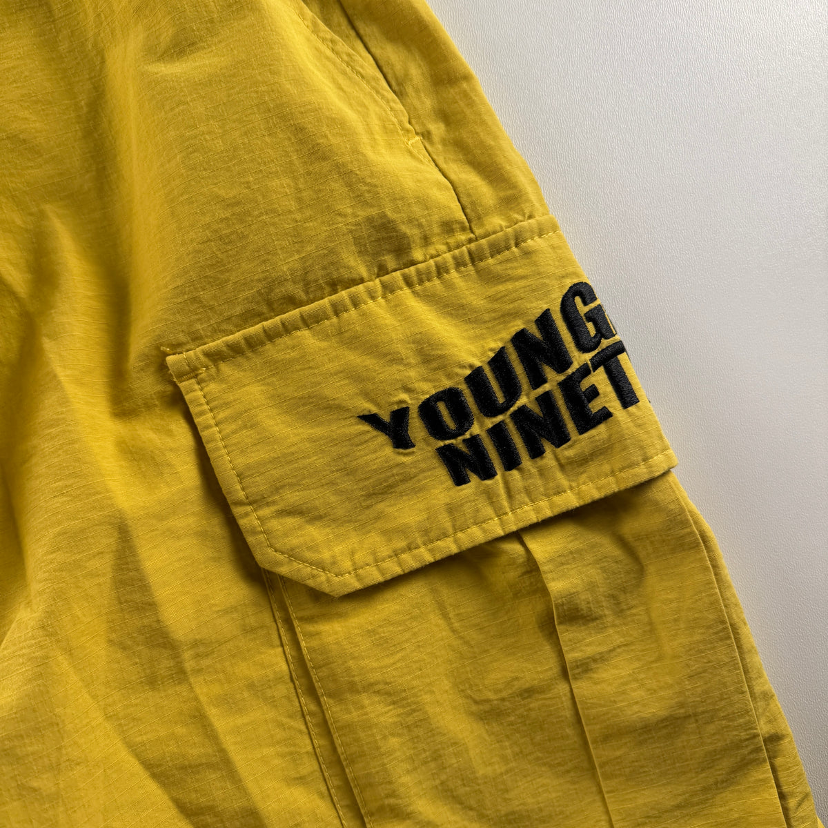 9090 x Younger Song Yellow Shorts (L)