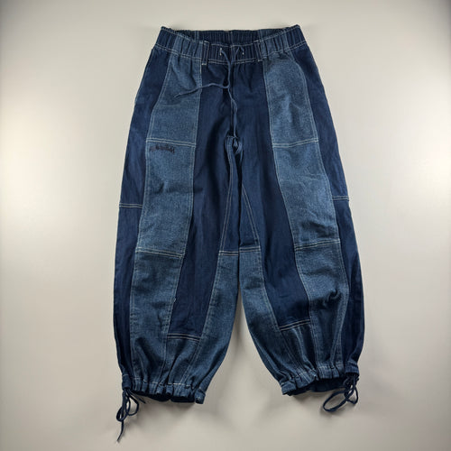 Wudge Boy Denim Blue Jogger Pants (M)