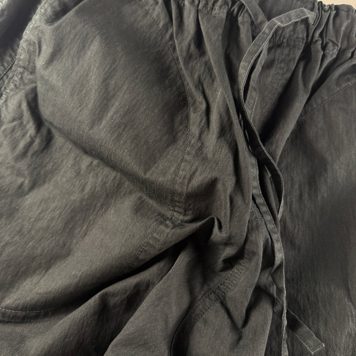 Needles x BEAMS China Nylon Black Track Pants (M)