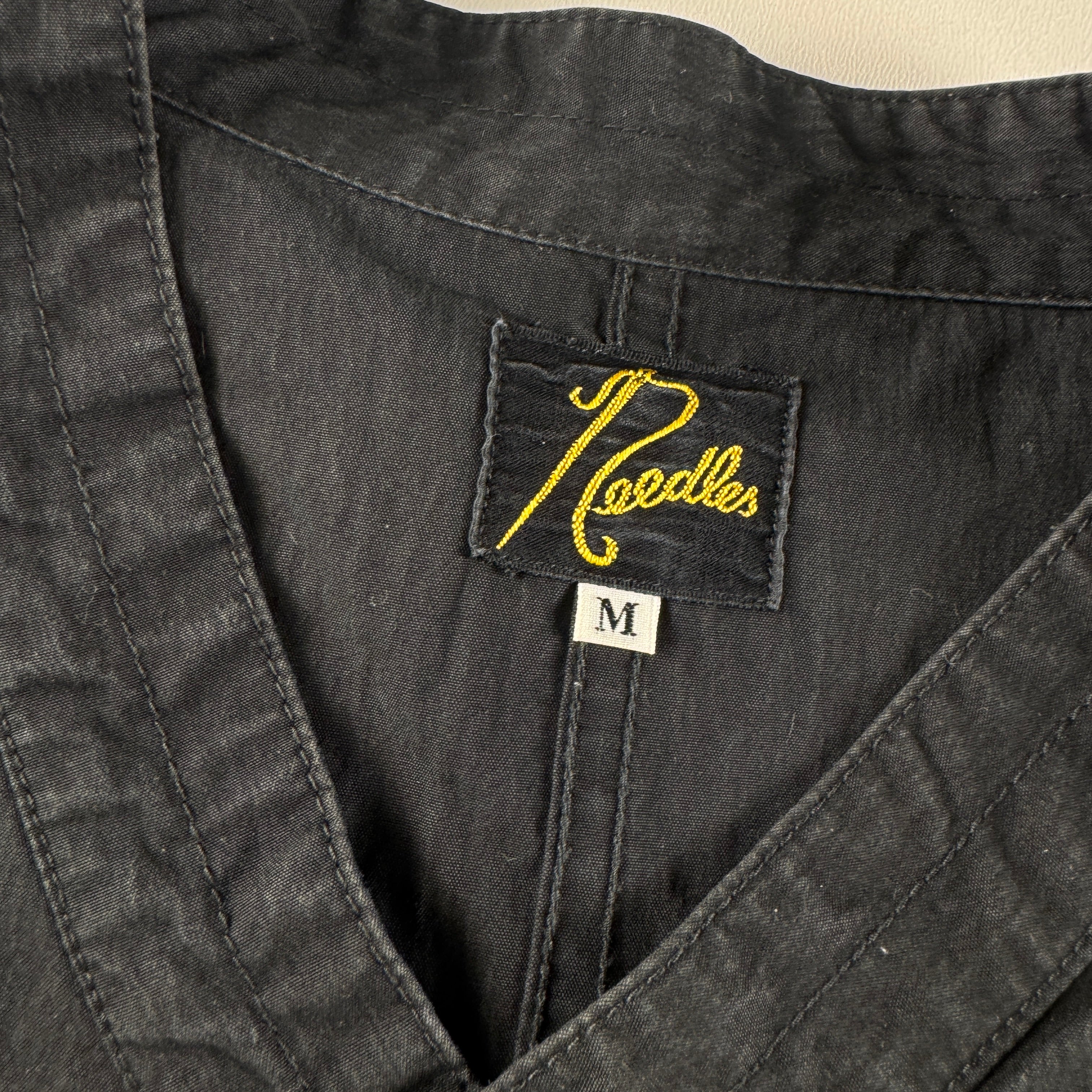Needles x BEAMS China Nylon Black Jacket (M)