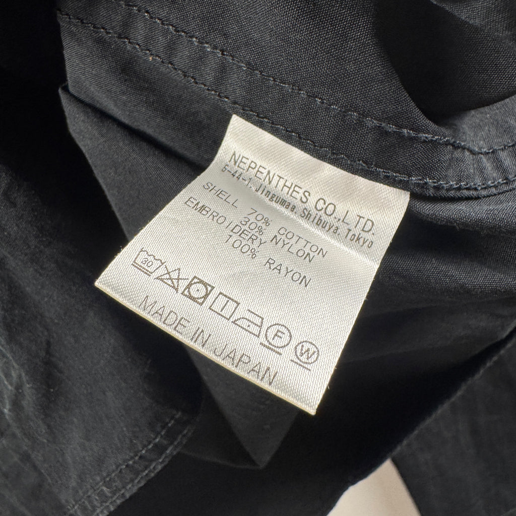 Needles x BEAMS China Nylon Black Jacket (M)