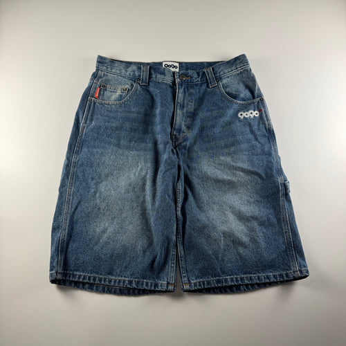 9090 King Logo Denim Blue Short (M)