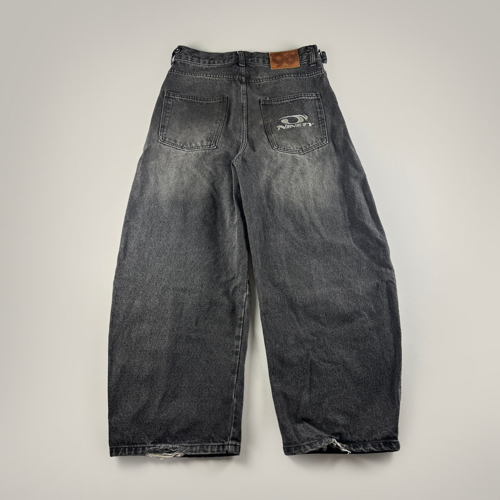 9090 Black Balloon Pants (S)
