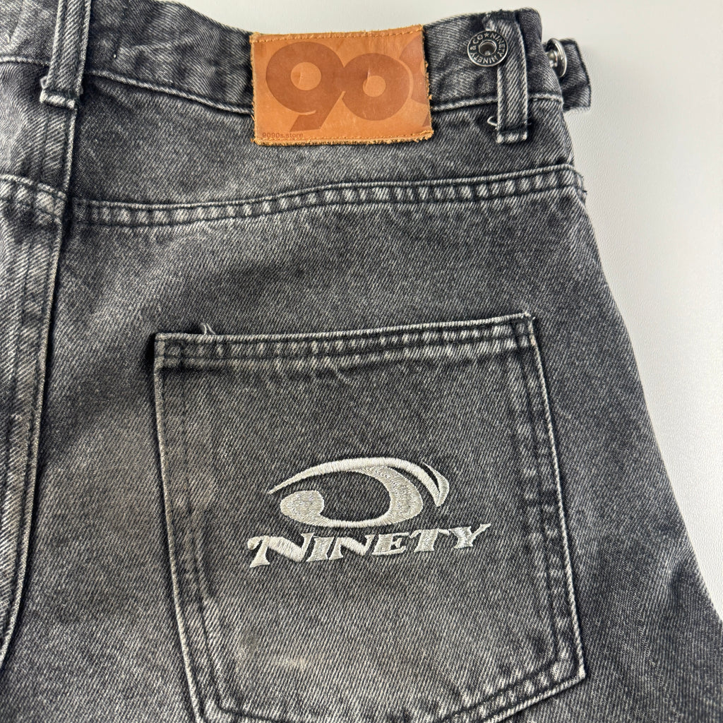 9090 Black Balloon Pants (S)