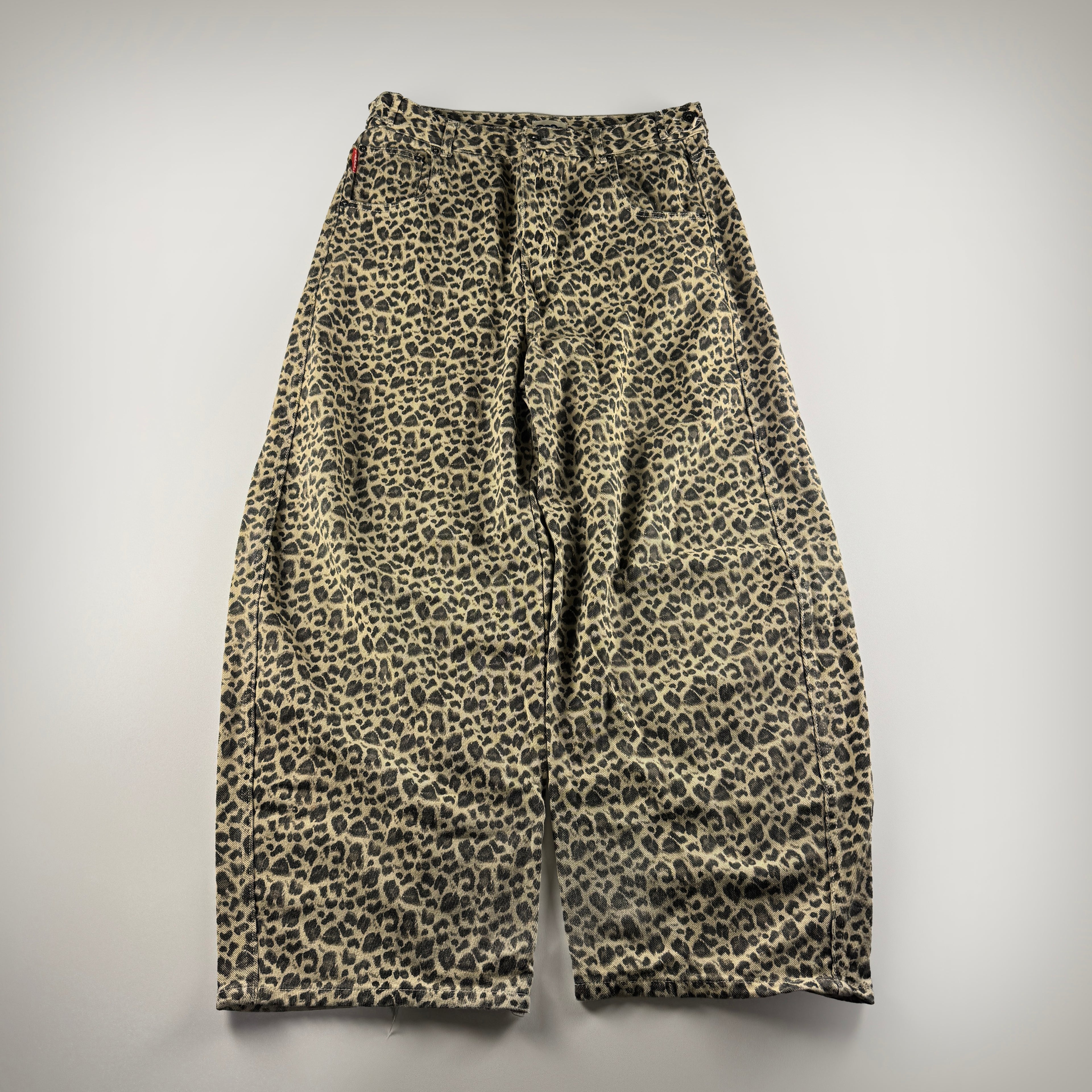 9090 Leopard Wide Pants (L)
