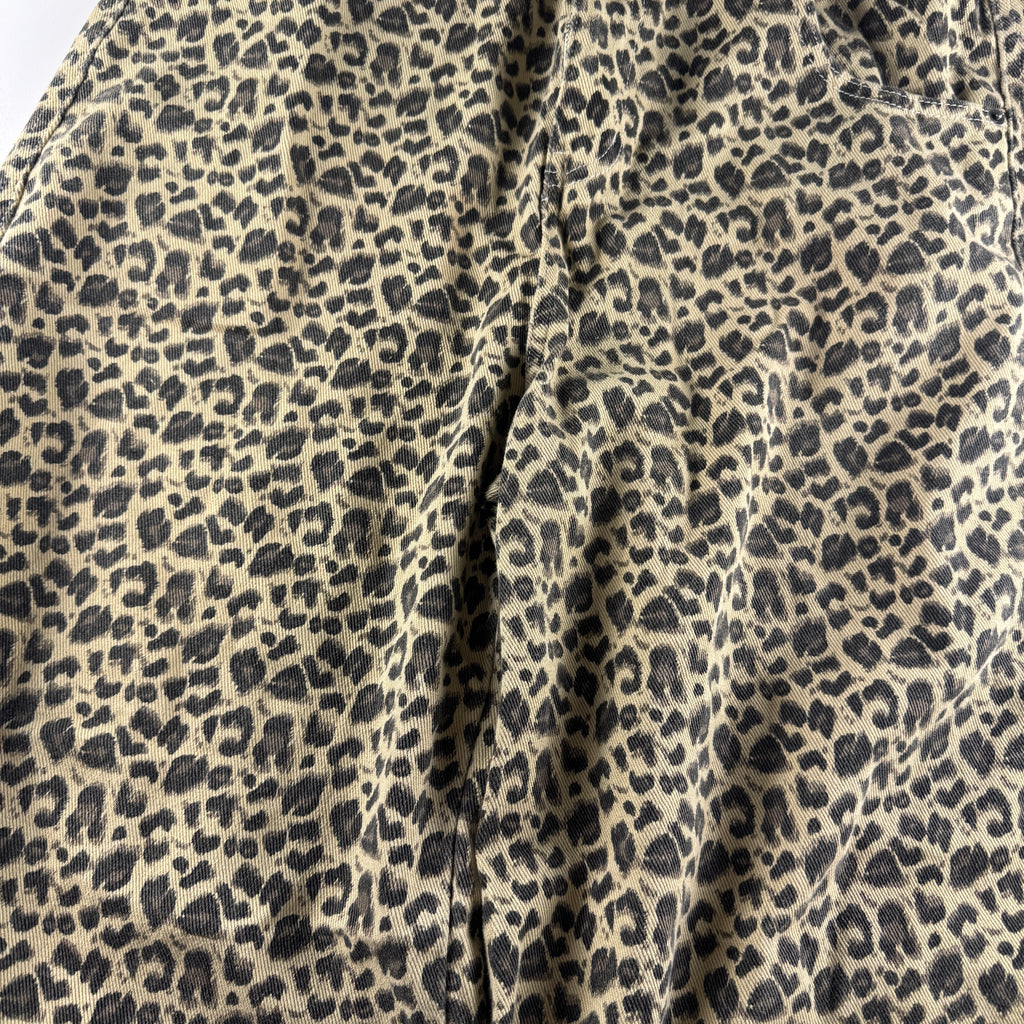 9090 Leopard Wide Pants (L)