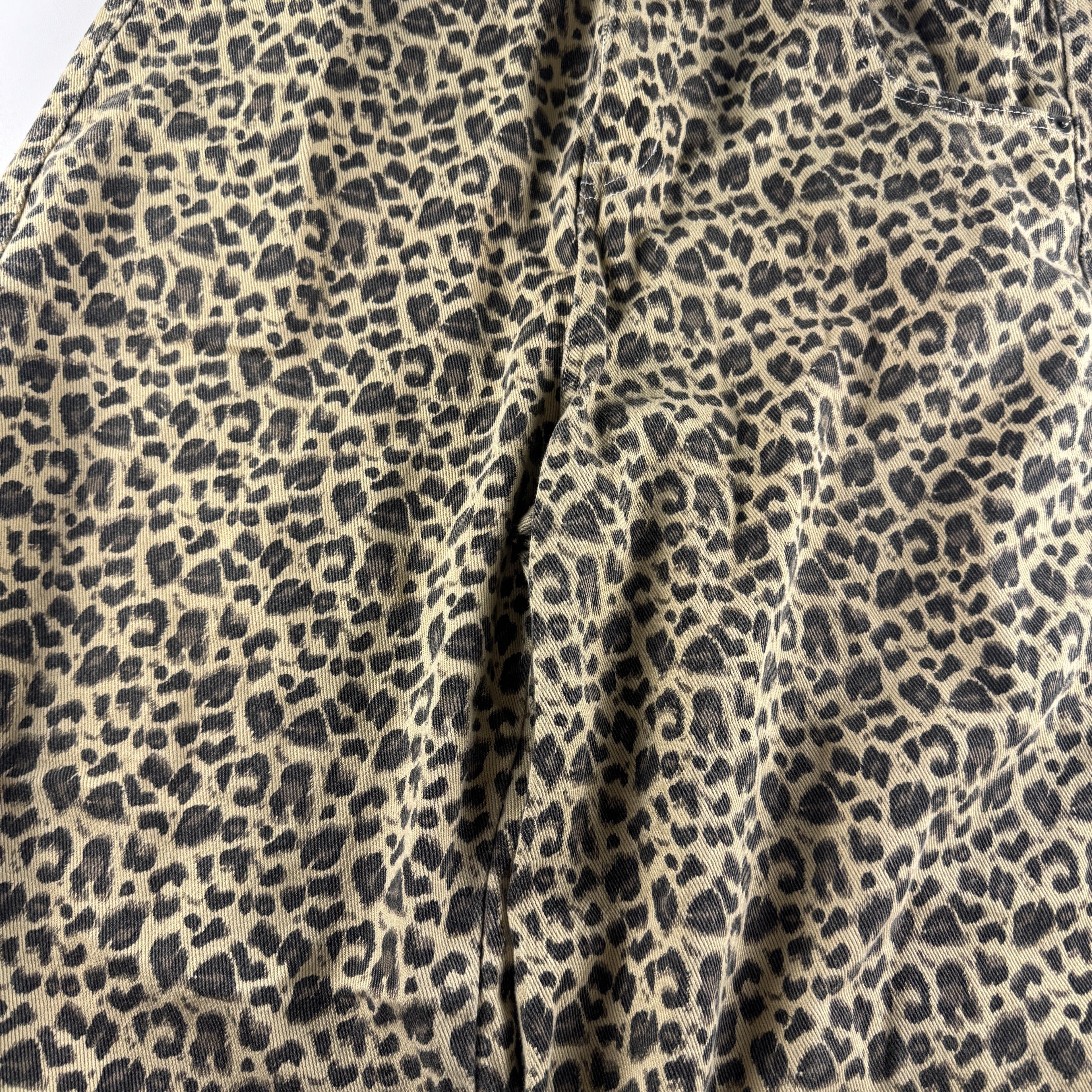 9090 Leopard Wide Pants (L)