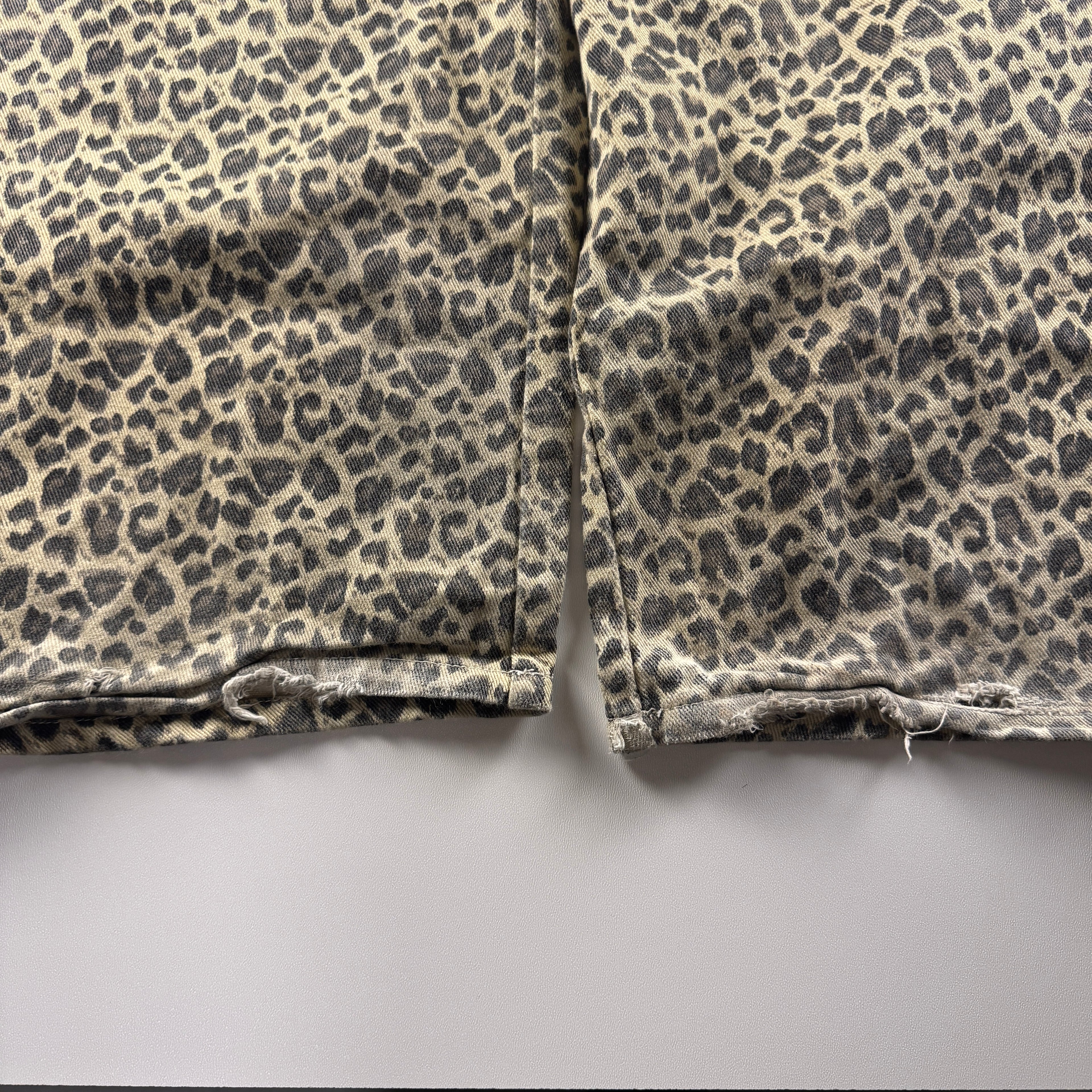 9090 Leopard Wide Pants (L)