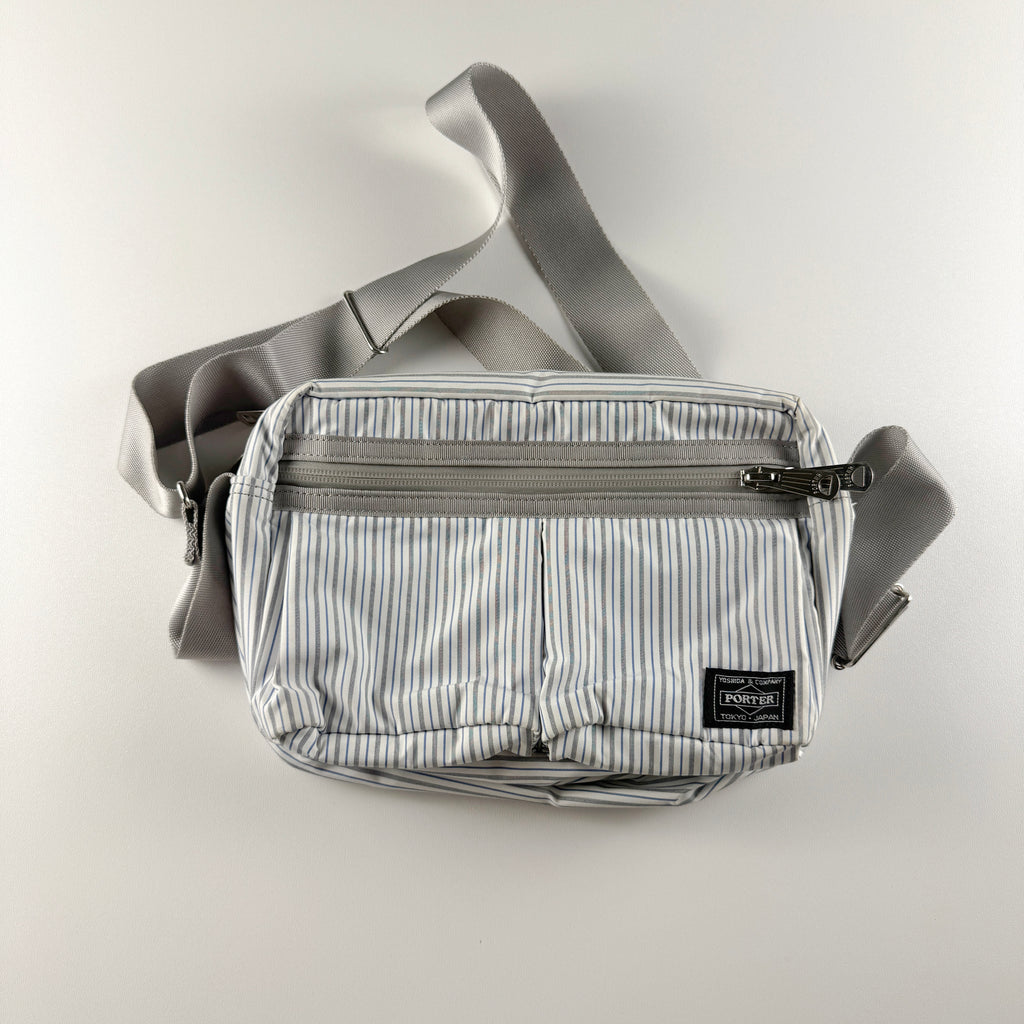 Comme des Garçons Homme x Porter Yoshida Striped Waist Bag