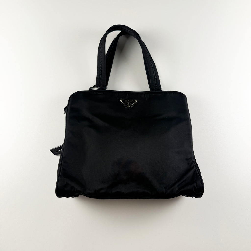 Prada Nylon Black Hand Bag