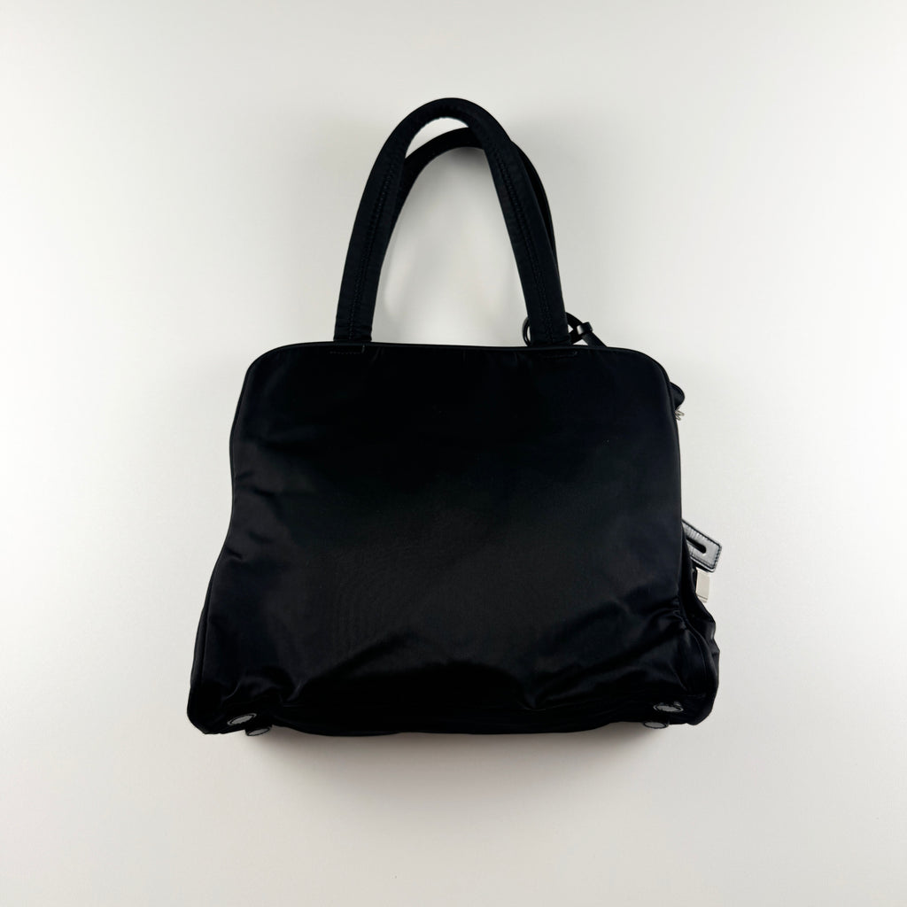 Prada Nylon Black Hand Bag