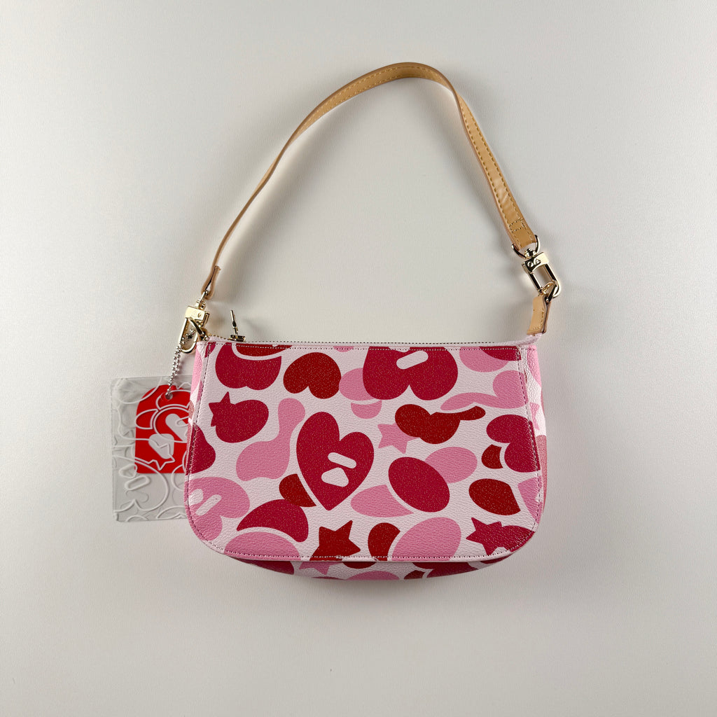 BAPE Apee Pink Camo Shoulder Bag