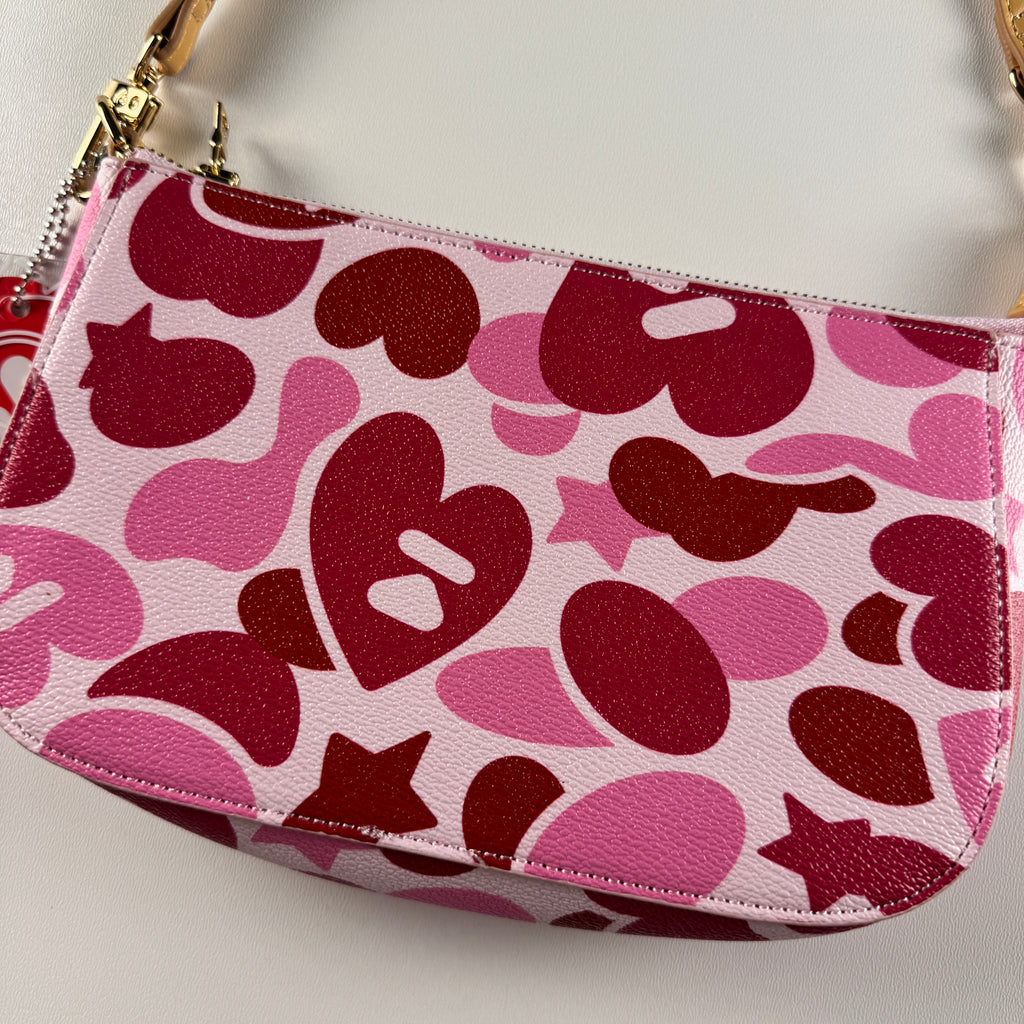 BAPE Apee Pink Camo Shoulder Bag