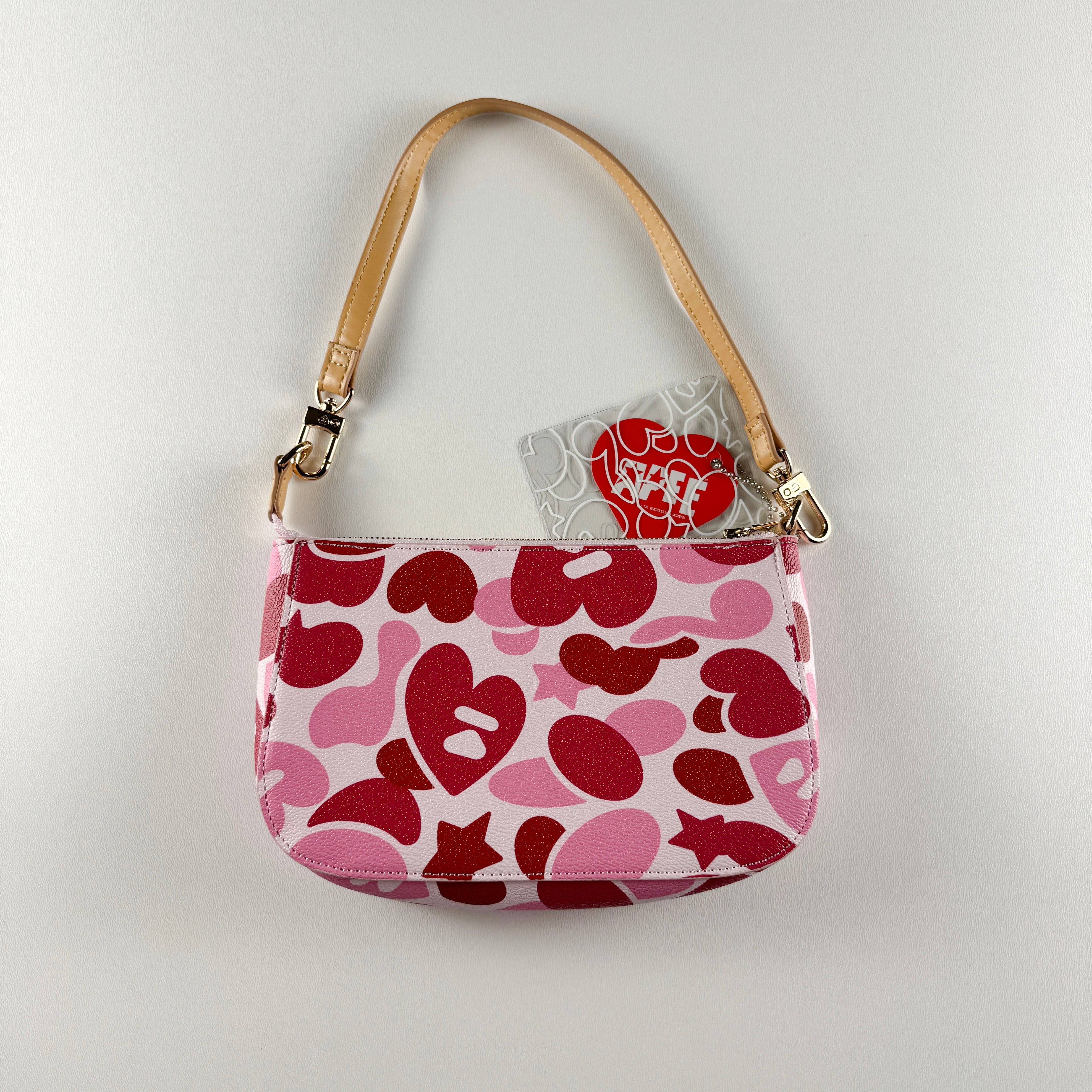 BAPE Apee Pink Camo Shoulder Bag